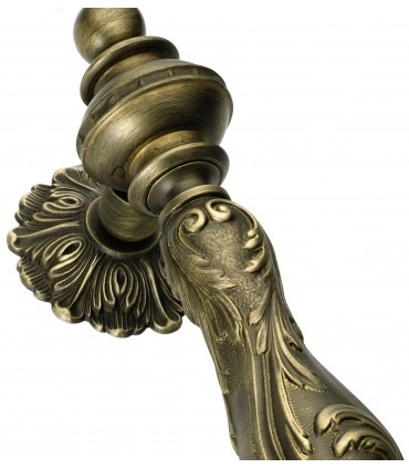 Poignée bouton de porte en laiton massif série Firenze