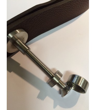 Poingée lanière boucle cuir