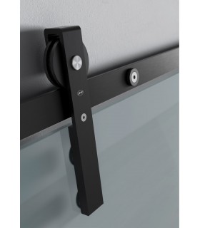 Kit Charriot System pour porte coulissante en verre Kit Charriot System pour porte coulissante en verre