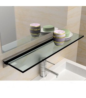 8x étagère support étagère étagère support sol poteau verre en verre acrylique taille & style au choix