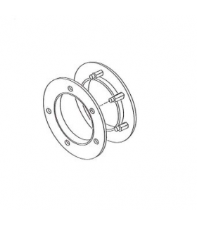 Oculus hublot en inox pour porte d'intérieure  Oculus hublot en inox pour porte d'intérieure