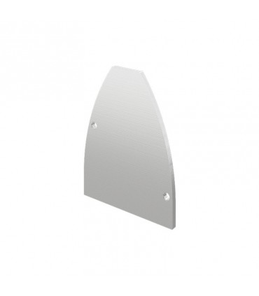 Embout de finition aluminium pour profil M300