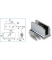 Support rectangulaire pour verre d'épaisseur 4 à 10 mm Support rectangulaire pour verre d'épaisseur 4 à 10 mm