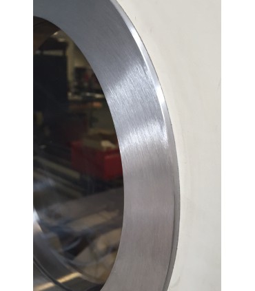 Oculus hublot en inox pour porte d'intérieure 