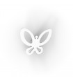 Patère design série Papillon par Bolis Italia