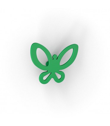 Patère design série Papillon par Bolis Italia