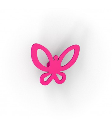 Patère design série Papillon par Bolis Italia