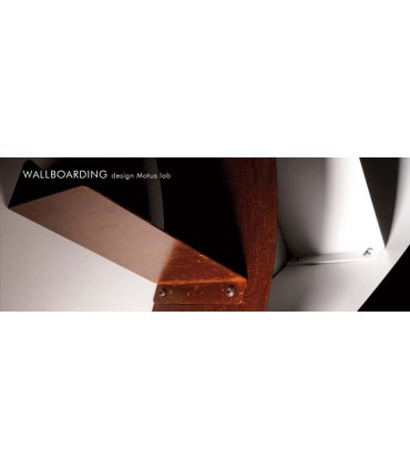 Etagére Wallboarding à mémoires de formes par Motusmentis