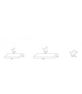 Etagére Wallboarding à mémoires de formes par Motusmentis