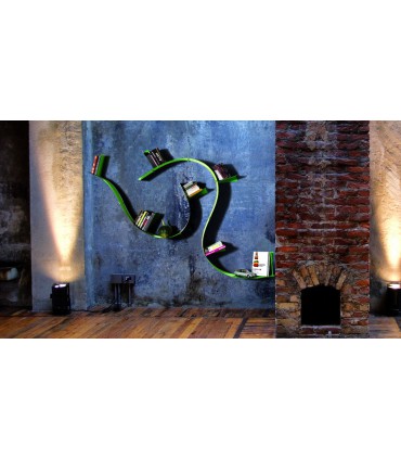 Etagére Wallboarding à mémoires de formes par Motusmentis