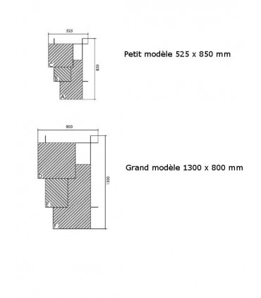 Table basse grand modèle Metropolitan par Motusmentis