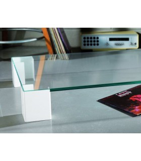 Table basse rectangulaire Vanity par Motusmentis