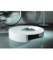 Table basse ronde Moon par Motusmentis