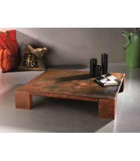 Table basse carrée Kuadra par Motusmentis