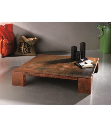 Table basse carrée Kuadra par Motusmentis