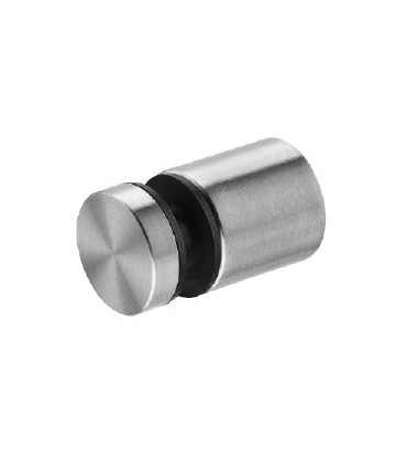 Fixation ponctuelle en inox Ø 19, 25 ou 32 mm pour épaisseur 5 à 12 mm