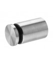 Fixation ponctuelle en inox Ø 19, 25 ou 32 mm pour épaisseur 5 à 12 mm