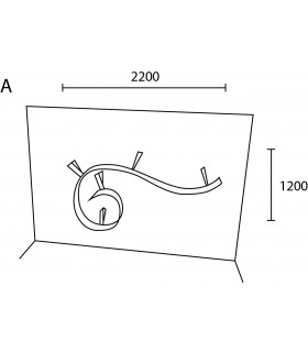 Etagére Wallboarding à mémoires de formes par Motusmentis