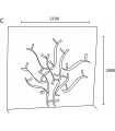 Etagére Wallboarding à mémoires de formes par Motusmentis