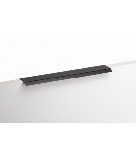 Poignée tirette série Curve noir mat