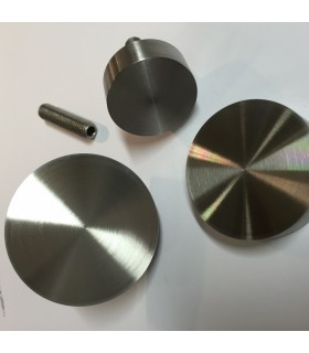 Disques inox pour collage UV Disques inox pour collage UV