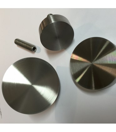 Disques inox pour collage UV