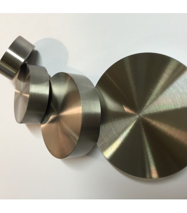 Disques inox pour collage UV