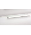 Poignée tirette série Curve blanc mat