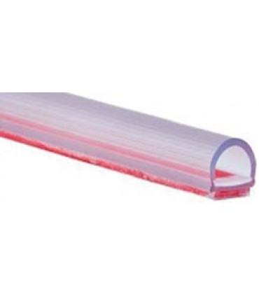 Joint d'étanchéité à coller sur le chant de la porte en verre