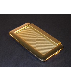 Poignée tirette avec anse doré brillant 70 x 40 mm