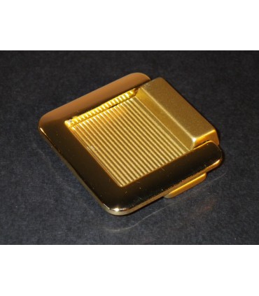 Poignée tirette avec anse doré brillant 35 x 35 mm