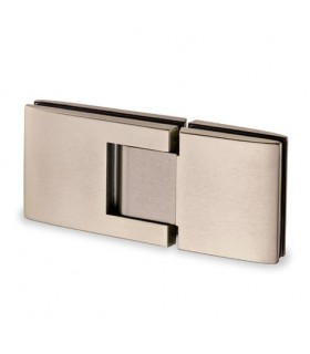 Paire de charnière à fermeture hydraulique pour porte en verre Paire de charnière à fermeture hydraulique pour porte en verre