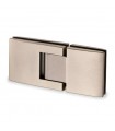 Paire de charnière à fermeture hydraulique pour porte en verre Paire de charnière à fermeture hydraulique pour porte en verre