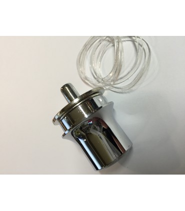 Serrure poussoir pour porte coulissante de vitrine en verre