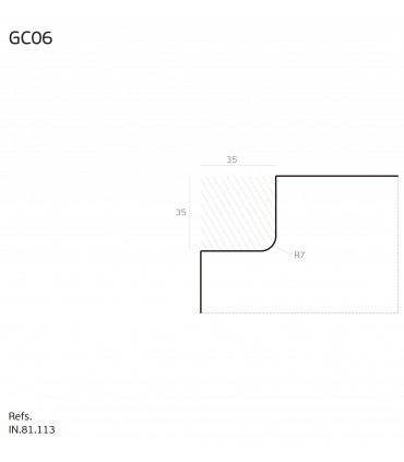 Fixation d'angle pour imposte en verre