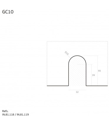 Serrure à bouton pour porte en verre