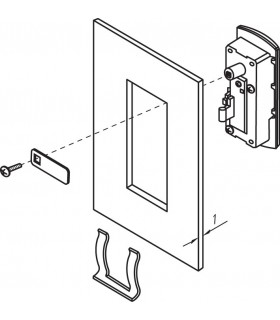 Serrure à came série M238 ouverture sur combinaison