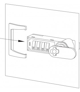 Serrure à came série 224 ouverture sur combinaison