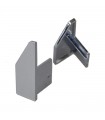 Lot de 2 embouts pour rail support miroir Lot de 2 embouts pour rail support miroir