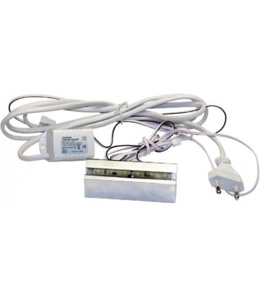 Profil de fixation carré pour signalétique lumineuse par LED