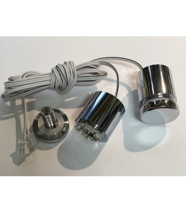 Plots de fixation pour signalétique lumineuse par LED