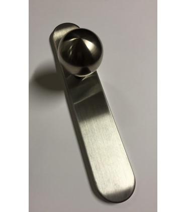 Paire de poignée sur plaque série Sphère