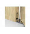 Kit pivot pour porte double action en bois maxi 100 kg