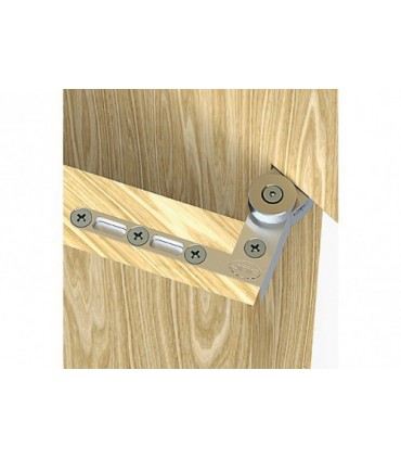 Kit pivot pour porte simple action en bois maxi 40 kg
