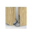 Kit pivot pour porte simple action en bois maxi 40 kg