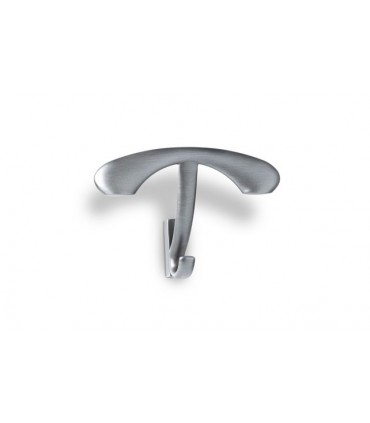 Patère double crochet porte manteaux série 1160