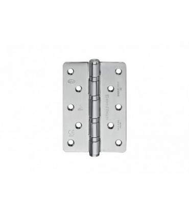 Paumelle 125X89 en inox inifugé sur roulement à billes angles arrondis