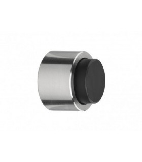 Butée de porte inox rond 35 mm pour fixation murale Butée de porte inox rond 35 mm pour fixation murale