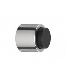 Butée de porte inox rond 35 mm pour fixation murale Butée de porte inox rond 35 mm pour fixation murale
