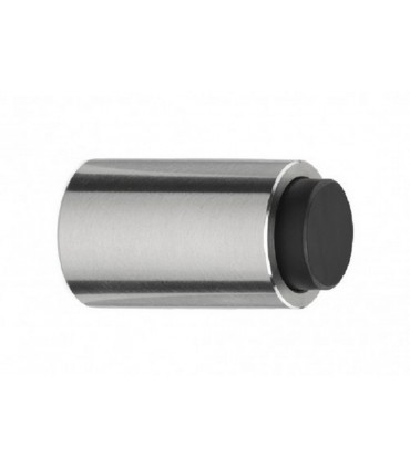 Butée de porte inox rond 35 mm pour fixation murale
